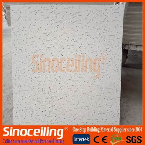 Mineral fiber ceiling tile